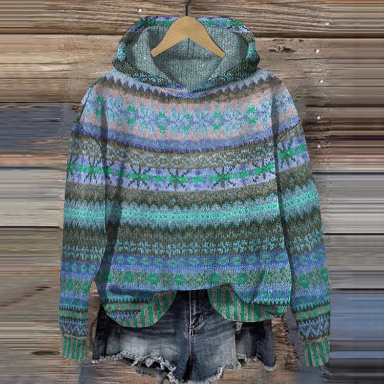 Arial | Retro Warmer Kapuzenpullover