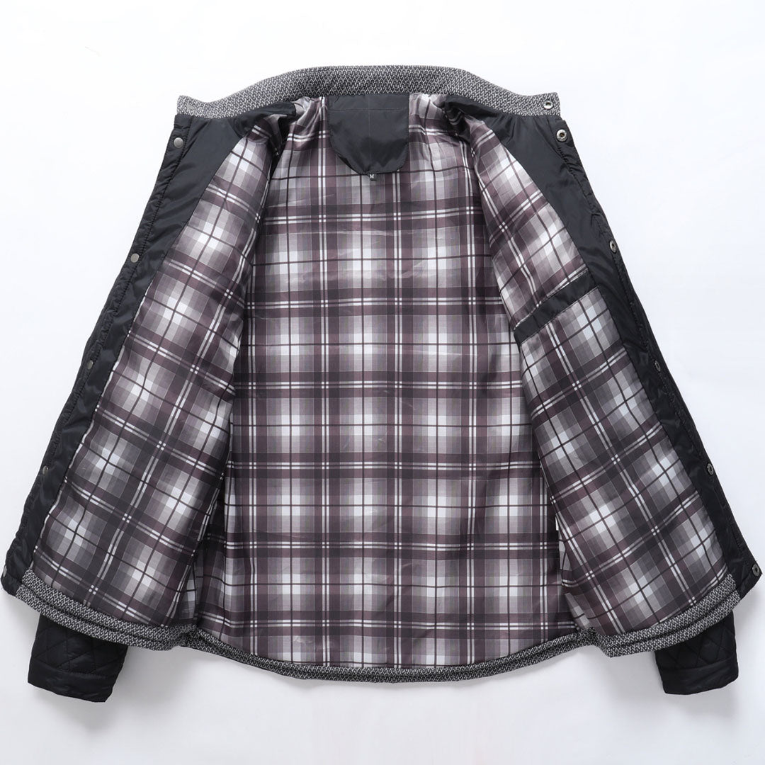 Geknöpfte Steppjacke für Herren