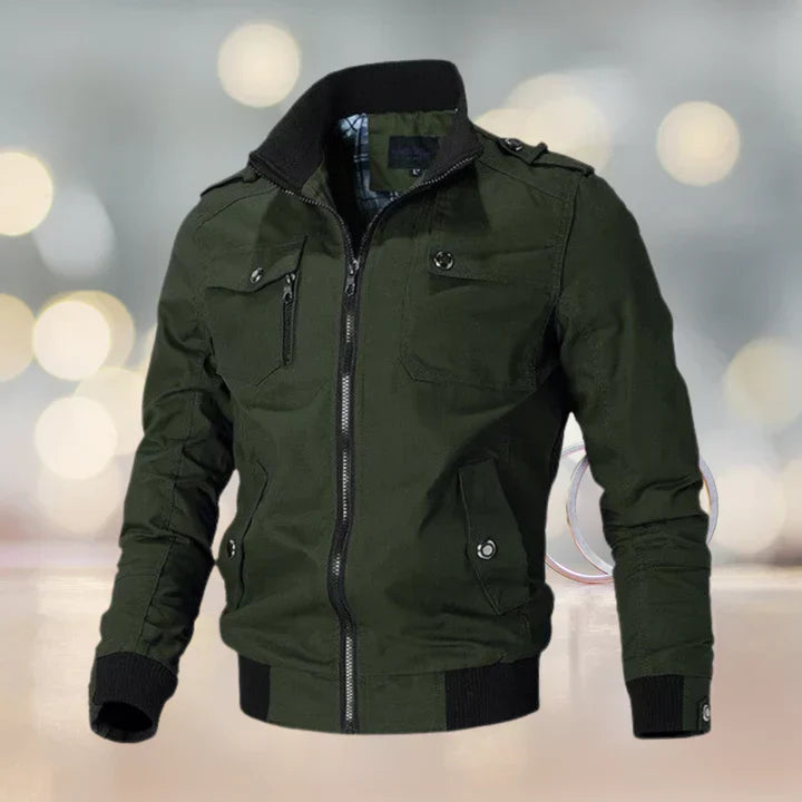 Stehkragenjacke für Herren