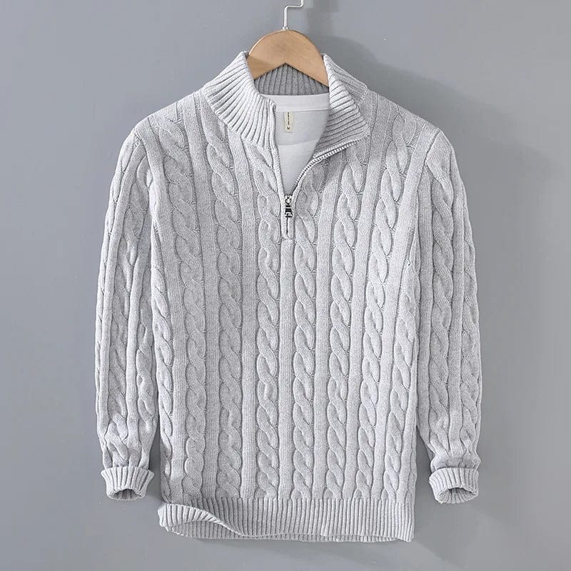 Frederick | Kaschmir Zip-Pullover