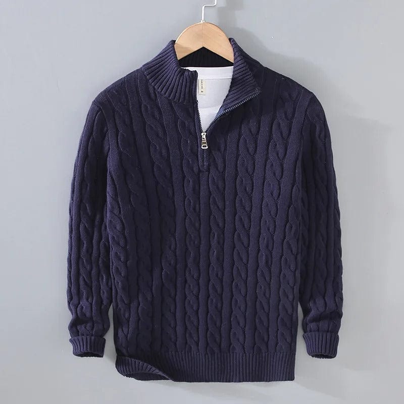 Frederick | Kaschmir Zip-Pullover