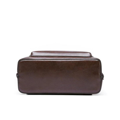 Saskia - Klassischer Rucksack mit doppeltem Reißverschluss