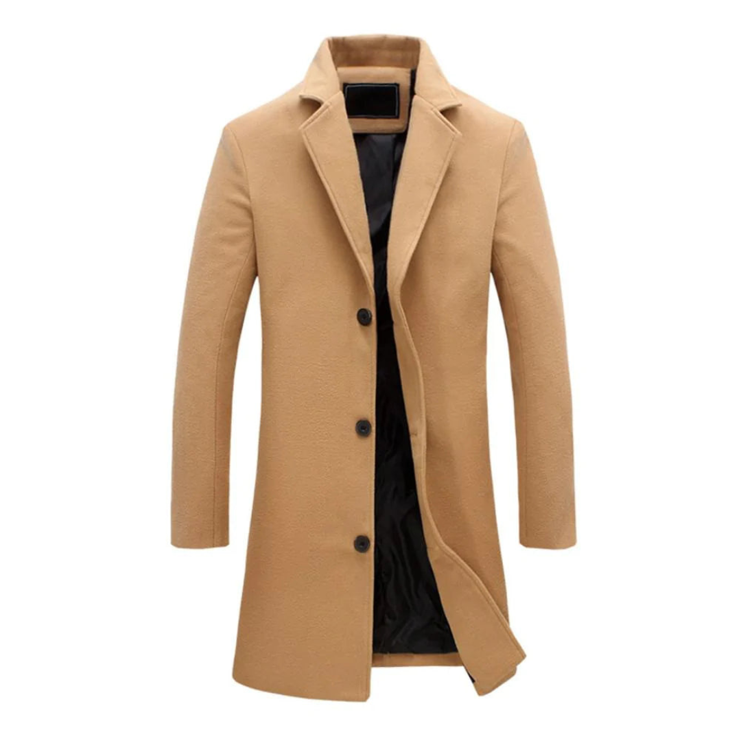 Langer Trenchcoat für Herren