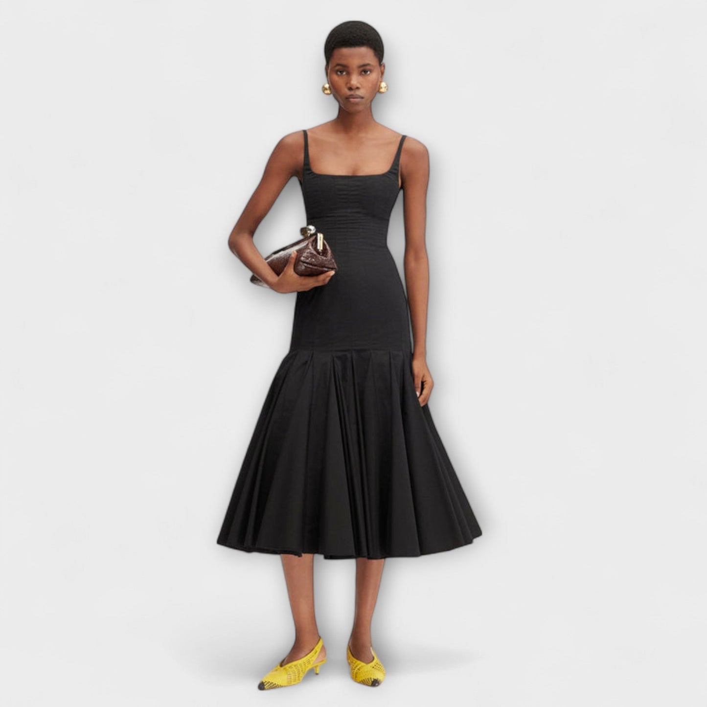 Cassie - Agave-inspiriertes Midi-Kleid