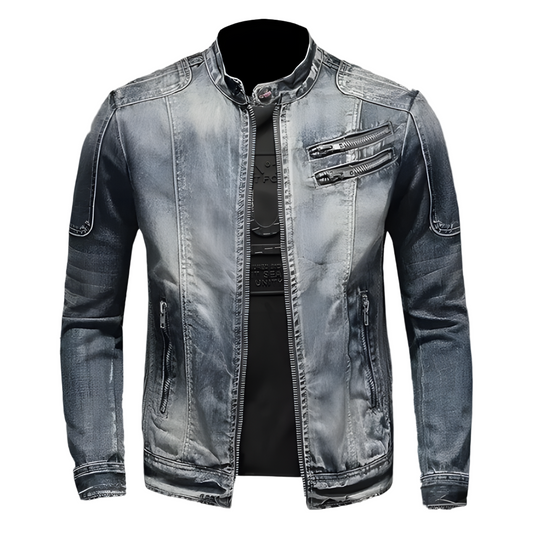 Alessio | Retro Jeansjacke