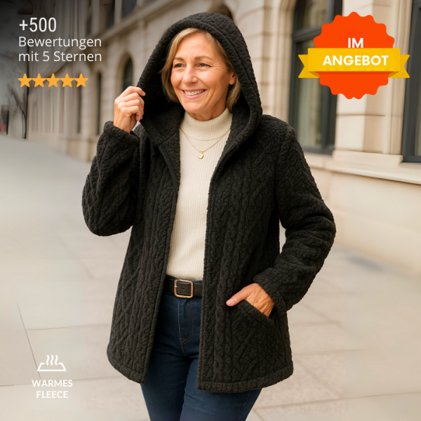 Wärmende Fleecejacke