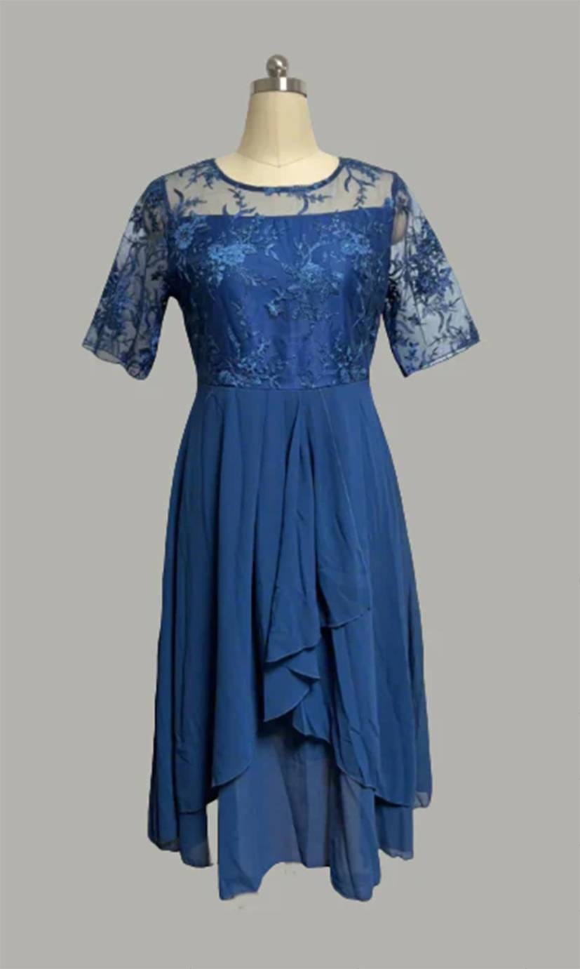 The product title remains unchanged: "Kleid für Hochzeitsgäste".