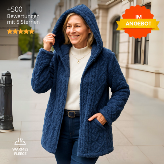 Wärmende Fleecejacke
