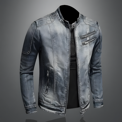 Alessio | Retro Jeansjacke