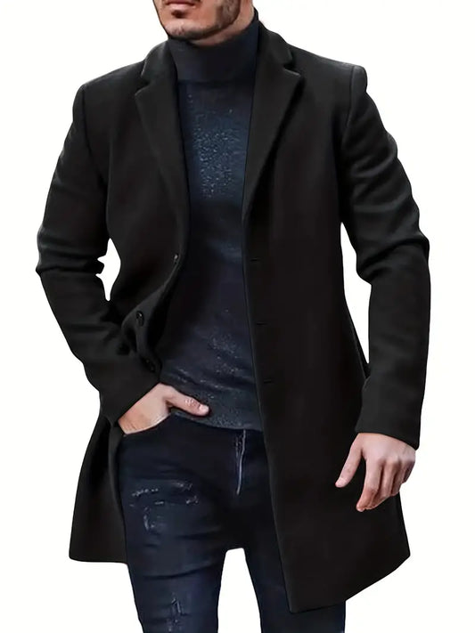 Einreihiger Trenchcoat für Herren