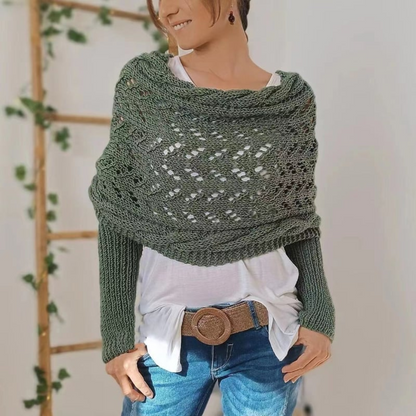 Liliana™| Bequemer Strickschal