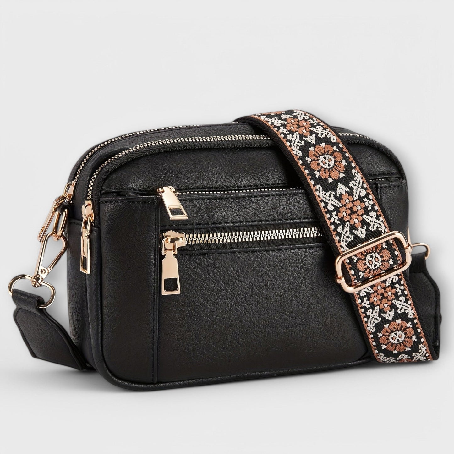 Aurora. - Crossbody Tasche aus veganem Leder