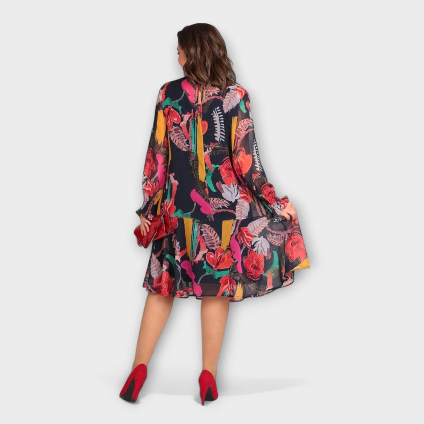 Caroline - Elegantes Plus-Size-Kleid für ultimativen Komfort