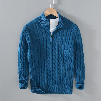 Frederick | Kaschmir Zip-Pullover