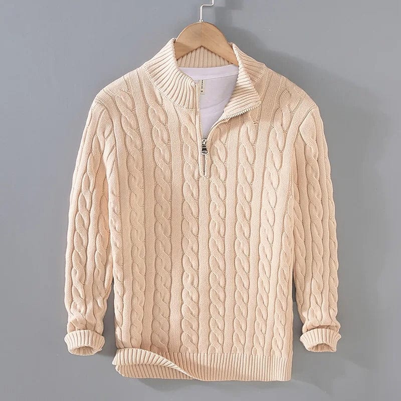 Frederick | Kaschmir Zip-Pullover