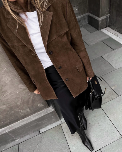 Banbury | Wildleder Blazer