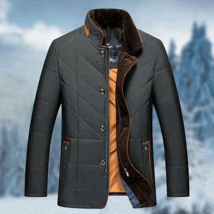 Winterjacke mit Stehkragen für Herren