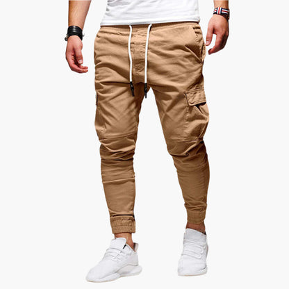 Herren Cargo Jogginghose – Moderne Streetwear Freizeithose mit Taschen und Elastikbund, Outdoor & Alltag