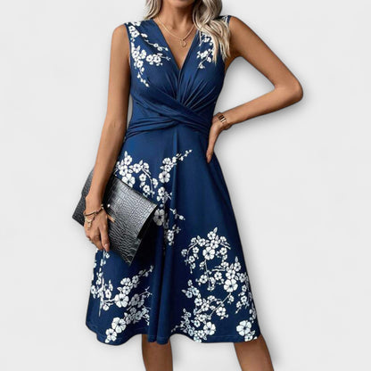 Aurora - Sommerkleid Mit Wickelausschnitt