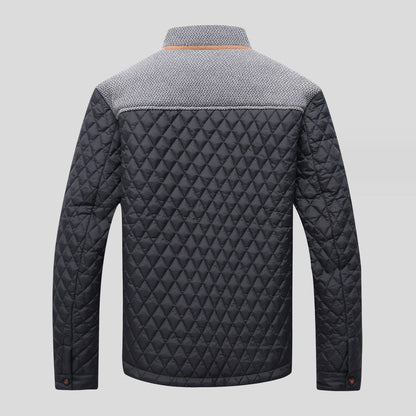 Geknöpfte Steppjacke für Herren
