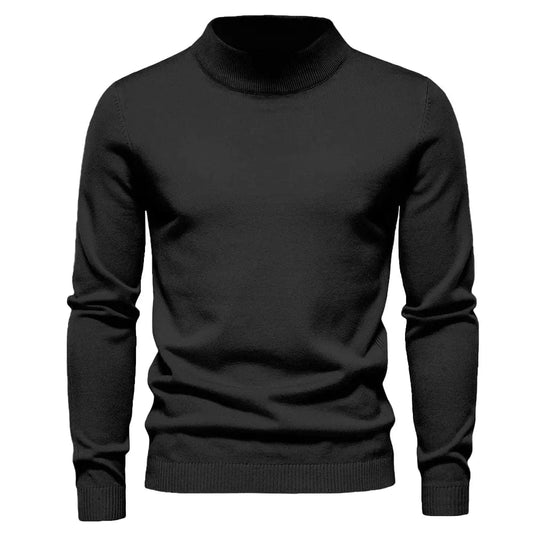 Halbhoher Rollkragenpullover für Herren