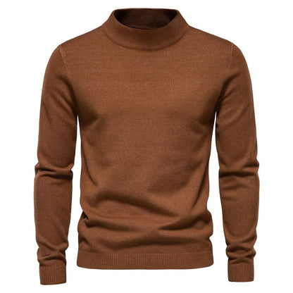 Halbhoher Rollkragenpullover für Herren