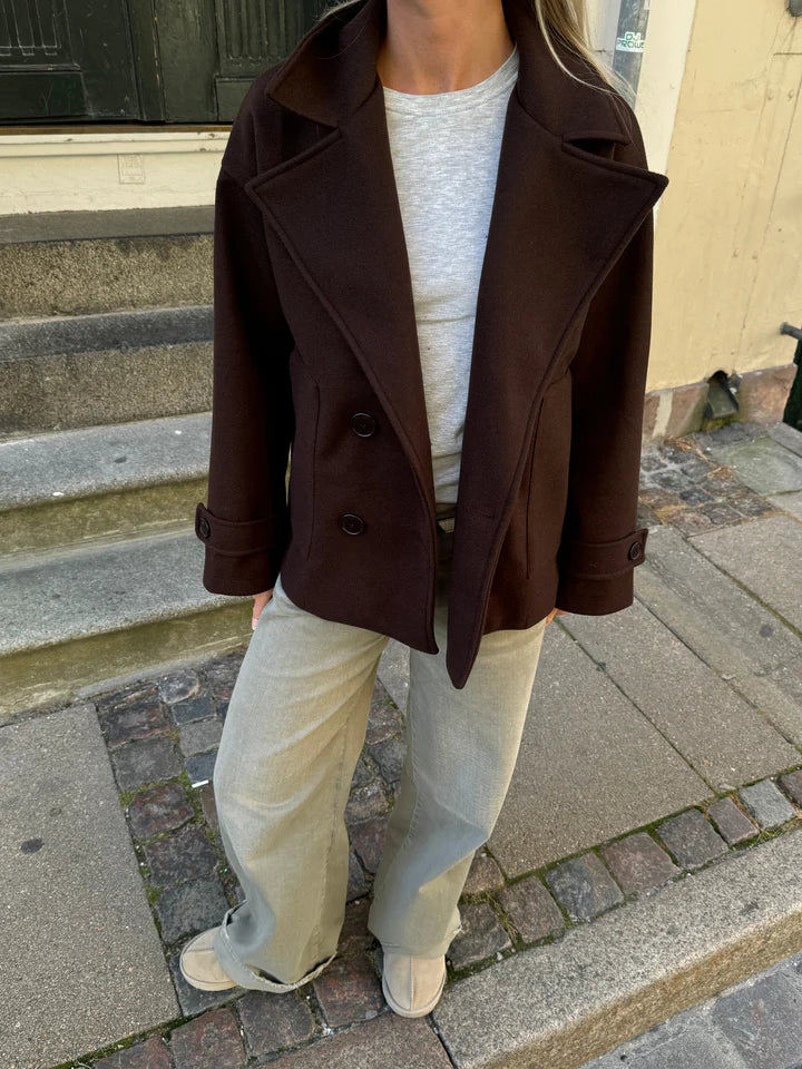 Sandra | Klassische Übergroße Jacke