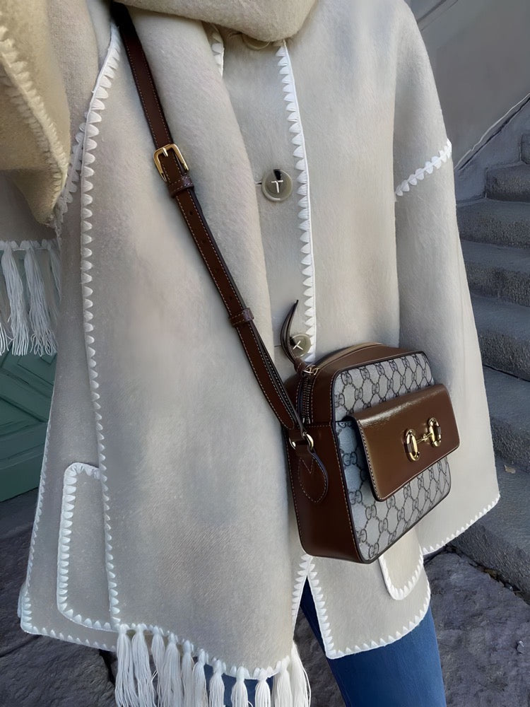 Leonie | Fransen-Schal-Jacke