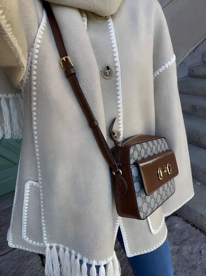 Leonie | Fransen-Schal-Jacke