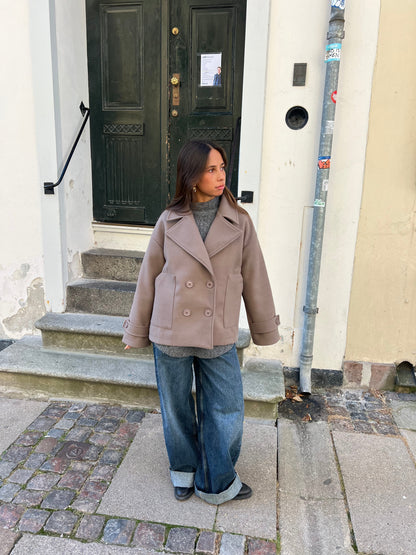 Sandra | Klassische Übergroße Jacke