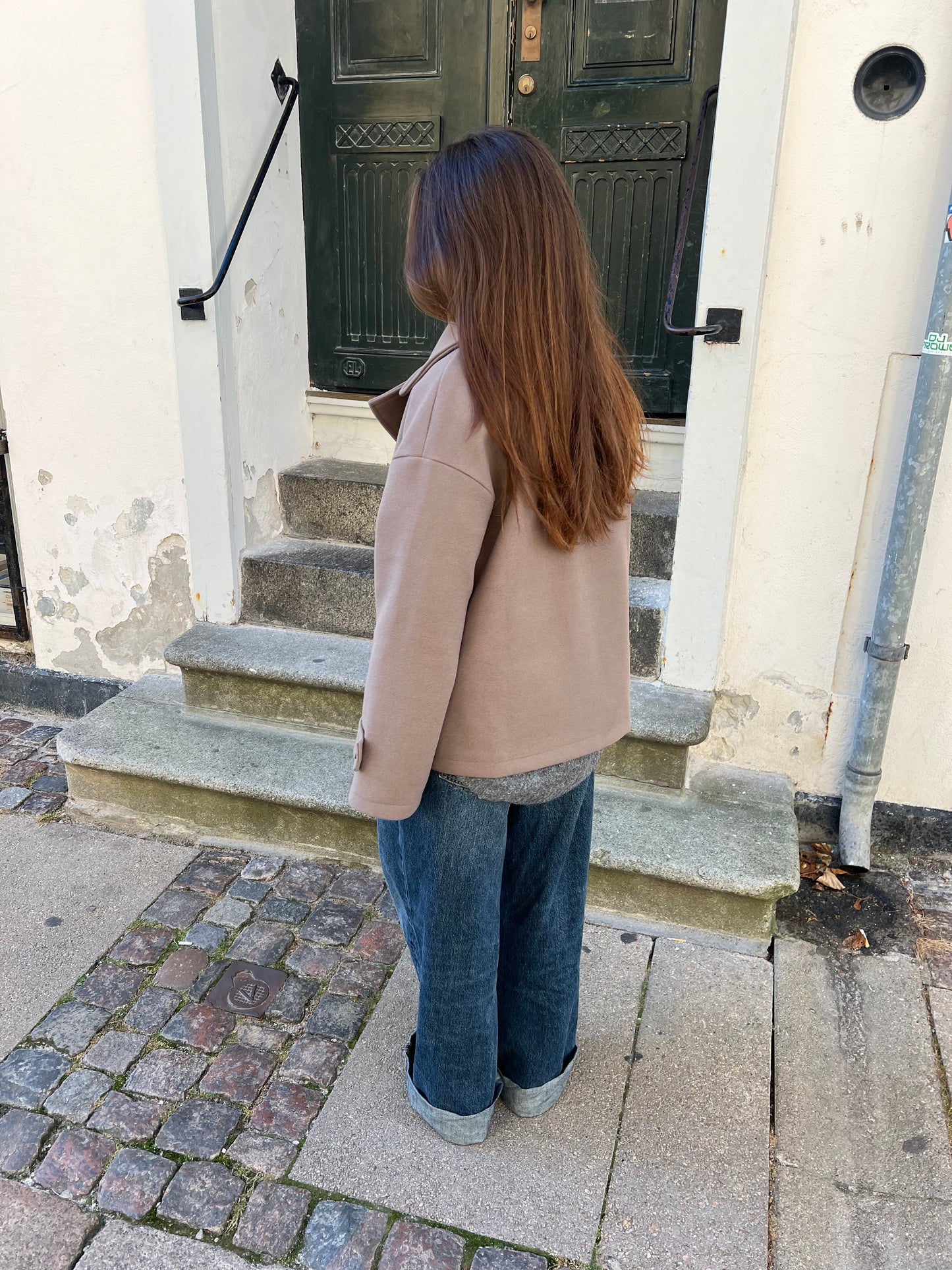 Sandra | Klassische Übergroße Jacke