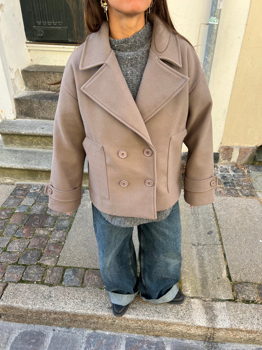 Sandra | Klassische Übergroße Jacke