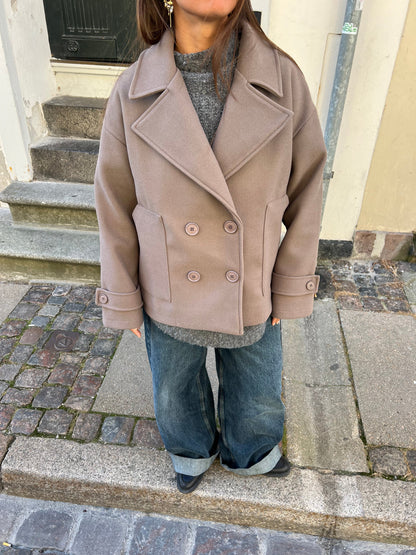 Sandra | Klassische Übergroße Jacke