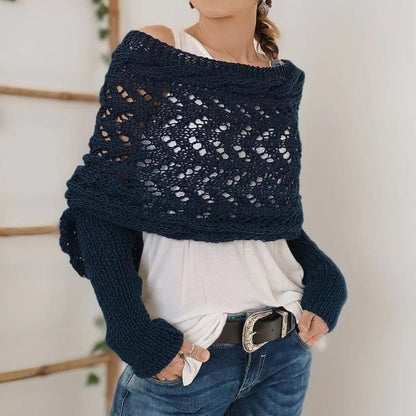 Liliana™| Bequemer Strickschal