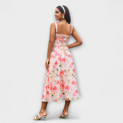 Hope - Rüschentop Kleid mit Schlitzdetail