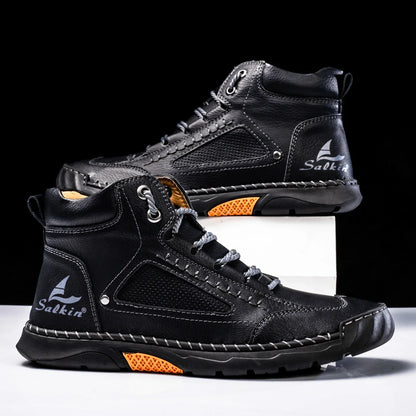 St. Moritz Leder High Top Schuhe