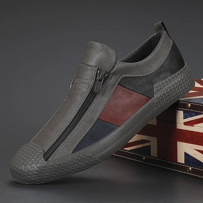 Claude Monet Leder Sneakers