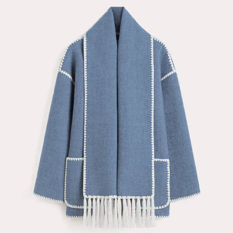 Leonie | Fransen-Schal-Jacke