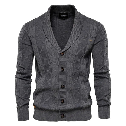 Jeff™ | Eleganter Button-Up Cardigan