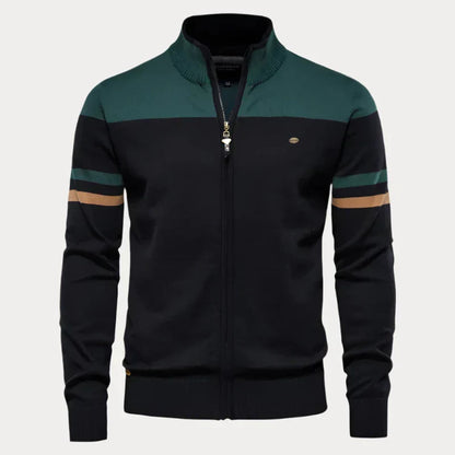 Reißverschluss-Strickjacke für Herren