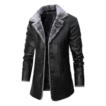 Einreiher Jacke mit Revers für Herren