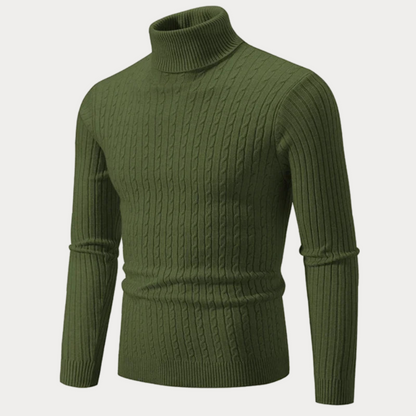 Twisted-Muster-Pullover für Herren