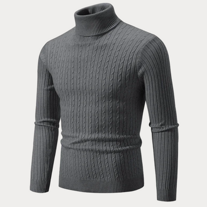 Twisted-Muster-Pullover für Herren