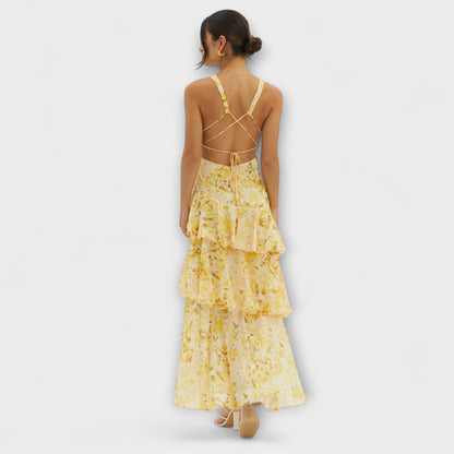 Faye - Bloom Shift Midi Kleid