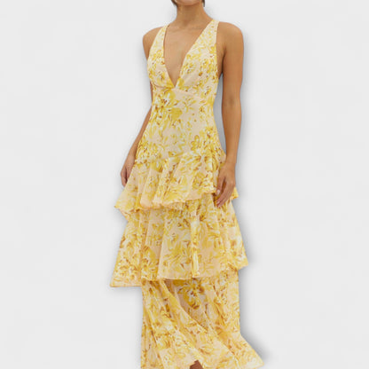 Faye - Bloom Shift Midi Kleid