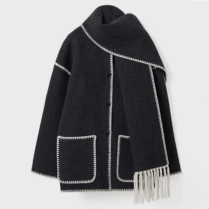 Leonie | Fransen-Schal-Jacke