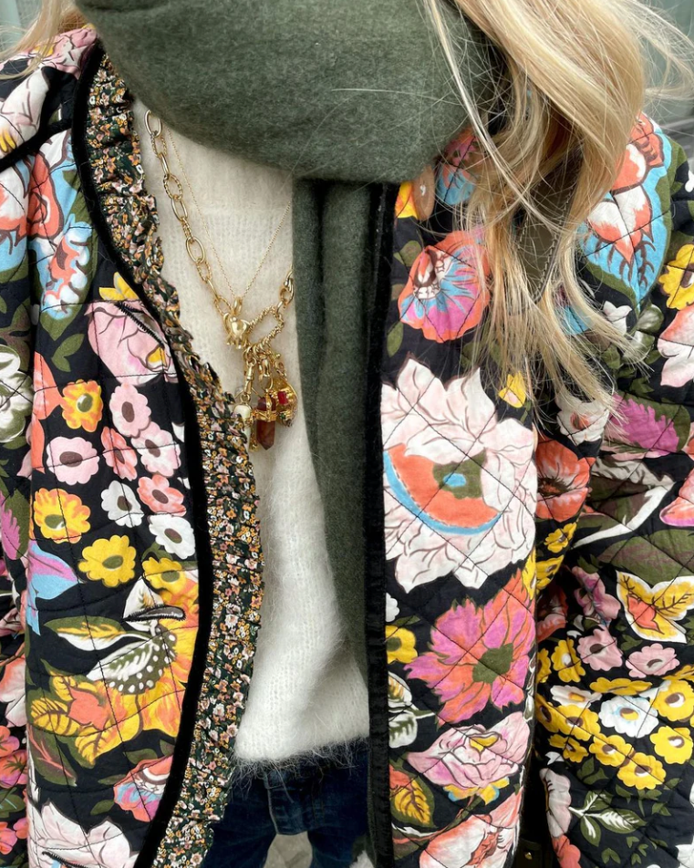 Rosalie | Jacke mit Blumendruck