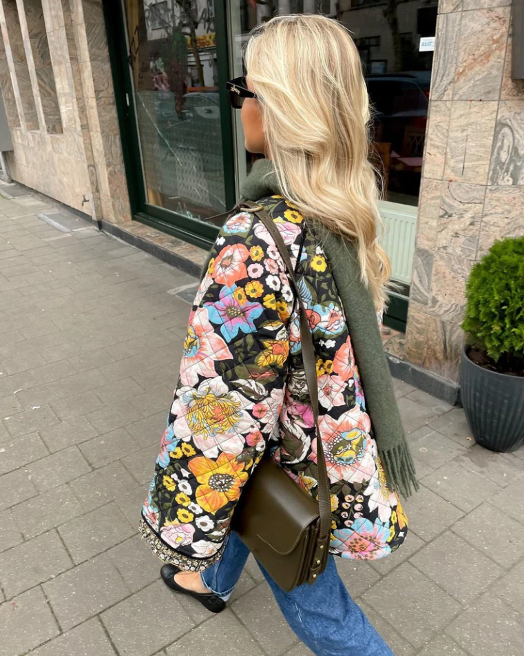 Rosalie | Jacke mit Blumendruck