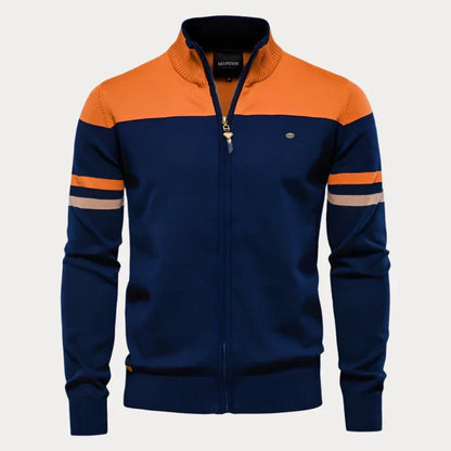 Reißverschluss-Strickjacke für Herren