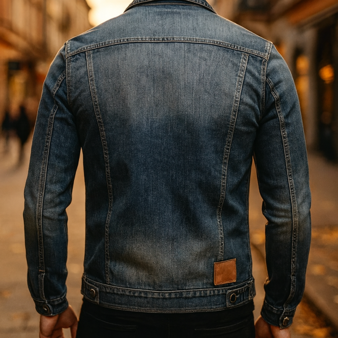 GENOVA – Premium Denim Jacke 75% Baumwolle